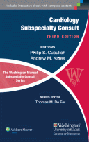 The Washington Manual of Cardiology Subspecialty Consult, 3rd Edition